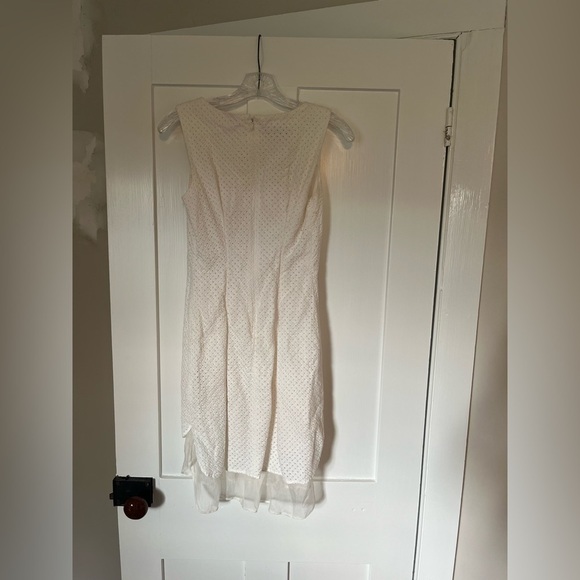 Ivy + Blu White Summer Dress Size 4 - Picture 4 of 4